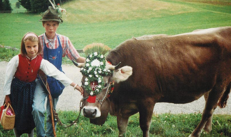Almabtrieb am Kronplatz