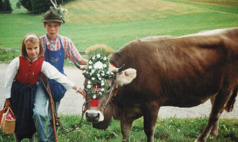 Almabtrieb am Kronplatz