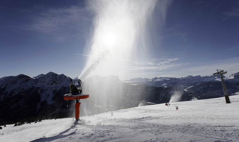 Kronplatz im Winter